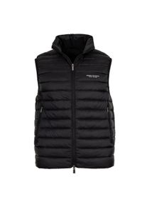 Steppweste Armani Exchange "Steppweste DOWN WAISTCOAT 1er Pack", Herren, Gr. L, schwarz, Obermaterial: 100% Polyamid PA., Westen Steppweste