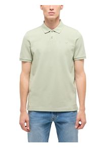 Kurzarmshirt Mustang "Herren Style Palco", Damen, Gr. L, hellgrau, Shirts Kurzarmshirt