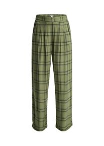 Stoffhose Roxy "Great Influence", Herren, Gr. XL, oil gr&uuml;n natural plaid, Obermaterial: 100% Viskose;, Hosen Stoffhose