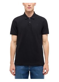 Kurzarmshirt Mustang "Herren Style Pierre", Damen, Gr. XL, schwarz, Shirts Kurzarmshirt