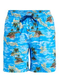 Boardshorts Quiksilver "Everyday Straight Volley 17", Herren, Gr. XL, blau (coronet blau naturama), Obermaterial: 100% Microfaser;, Hosen Boardshorts