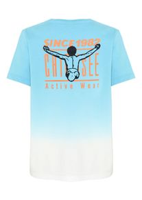 T-Shirt Chiemsee, M&auml;dchen, Gr. 170/176, tropical breeze, 100% Baumwolle, Rundhals, Shirts T-Shirt