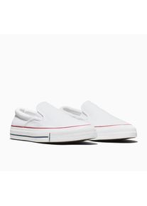 Sneaker Converse "CHUCK TAYLOR ALL STAR MALDEN SLIP-", Damen, Gr. 45, wei&szlig;, rot, blau, Textil, Schuhe Sneaker