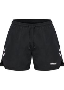 Badeshorts Hummel "HMLPULSE SWIM SHORTS", Herren, Gr. XXL (56), N-Gr, schwarz, Obermaterial: 100% Polyester, Badehosen Badeshorts, mit Innenslip, seitliche Taschen