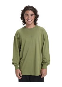 Langarmshirt Quiksilver "Salt Water", Herren, Gr. L, gr&uuml;n (loden gr&uuml;n), Obermaterial: 100% Walkfrottier;, Shirts Langarmshirt