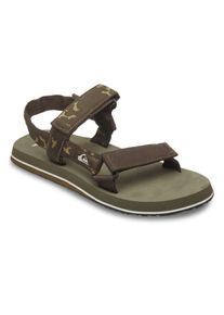 Sandale Quiksilver "Monkey Caged", Herren, Gr. 9(42), gr&uuml;n (camo), Obermaterial:Obermaterial: Textil [Chemiefaser] / Au&szlig;ensohle: Gummi;, Schuhe Sandale
