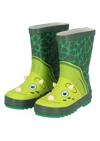 Gummistiefel XQ FOOTWEAR "KINDER STIEFEL", M&auml;dchen, Gr. 27/28, bunt (multi color), Obermaterial: 100% Gummi, gemustert, Schuhe Gummistiefel, Regenschauer ist kein Hindernis