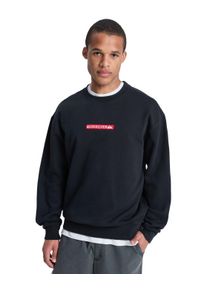 Sweatshirt Quiksilver "Dna", Herren, Gr. S, schwarz, Obermaterial: 45% Walkfrottier, 40% Walkfrottier, 15% Microfaser;, Sweatshirts Sweatshirt