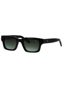 Sonnenbrille MINI EYEWEAR "Modell 746040", Herren, schwarz, leicht gl&auml;nzend, Sonnenbrillen Sonnenbrille, Form Karree/Eckig, Logoschriftzug auf B&uuml;gel, Kunststofffassung