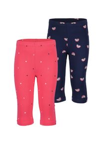 Leggings Blue Seven "Blue Seven 2er Pack M&auml;dchen Leggings Capri", M&auml;dchen, Gr. 140, m001, multipack 1, 95% Baumwolle, 5% Elasthan, regular fit, Hosen Leggings