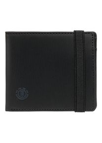 Geldb&ouml;rse Element "Icon Strap", Damen, flint schwarz, Obermaterial:[Hauptgewebe] 100% Polyvinylchlorid (PVC);, Kleinlederwaren Geldb&ouml;rse