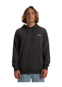 Hoodie Billabong "Arch", Herren, Gr. S, grau (raven), Obermaterial: 55% Walkfrottier, 25% Walkfrottier, 20% Microfaser;, Sweatshirts Hoodie