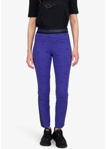 Jerseyhose Sportalm KITZB&Uuml;HEL, Damen, Gr. 46, N-Gr, harpa, Jersey, Obermaterial: 94% Polyamid, 6% Elasthan, unifarben, regular fit kn&ouml;chellang, Hosen Jerseyhose, Regular fit