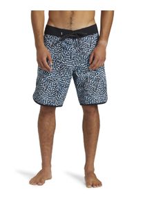 Boardshorts Quiksilver "Highline Scallop 19", Herren, Gr. 28(XS), blau (swedish blau), Obermaterial:88% Microfaser, 12% Elasthan;, Hosen Boardshorts