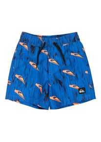 Badeshorts Quiksilver "Next Gen 12", Jungen, Gr. 2(84-92cm), Normalgr&ouml;&szlig;en, blau (estate blau roots), Obermaterial: 100% Microfaser;, Badehosen Badeshorts