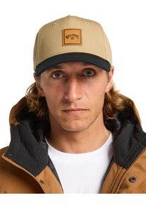 Snapback Cap Billabong "Stacked", Herren, gravel, Kunstfaser, Caps Snapback Cap