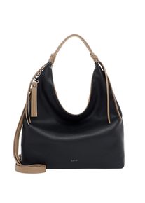 Emily & Noah Beuteltasche EMILY & NOAH "Beutel E&N Clermont RUE 09", Damen, Gr. B/H/T: 33cm x 37cm x 9cm 0, blau 500, Polyurethan, Taschen Beuteltasche