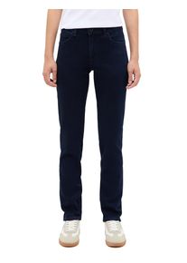 5-Pocket-Jeans Mustang "Style Crosby Relaxed Slim", Damen, Gr. 32, L&auml;nge 34, super schwarz, Denim/Jeans, Obermaterial: 78% Baumwolle, 21% Polyester, 1% Elasthan, slim fit, Jeans 5-Pocket-Jeans