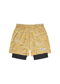 Saysky Herren Tiger Pace 2 in 1 Shorts 5'' gelb