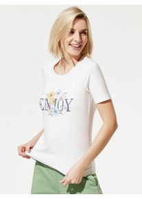 Walbusch Freizeitshirt Gartenblumen