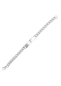 Adelia&acute;s Panzerarmband ADELIA&acute;S "Damen Armband &iquest; Panzerarmband aus Edelstahl 18 cm" Gr. 18, silber, Armb&auml;nder, Damen, Edelstahl, Panzerarmband