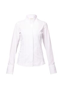 Langarmbluse SURI FREY "Bluse SFY Freyday", Damen, Gr. XS, wei&szlig; (wei&szlig; 300), Obermaterial: 100% Baumwolle CO., Blusen Langarmbluse