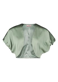 Bolerojacke Vera Mont "Bolero-Jacke kurzarm", Damen, Gr. 36, schwarz (real sage), Obermaterial: 100% Polyester PES., Jacken Bolerojacke