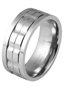 Adelia&acute;s Fingerring ADELIA&acute;S "Herren Ring aus Edelstahl" Gr. 70, silber, Fingerringe, Damen, 70, Edelstahl, Fingerring