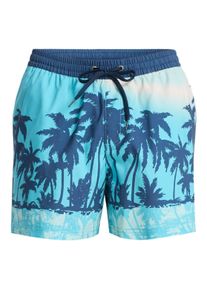 Boardshorts Quiksilver "Everyday Printed Volley 15", Herren, Gr. XS, aqua thermotropics, Obermaterial: 100% Microfaser;, Hosen Boardshorts