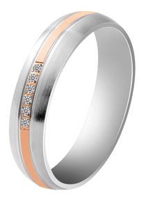 Adelia&acute;s Fingerring ADELIA&acute;S "Damen Ring aus Edelstahl mit Strass Steinchen" Gr. 56, silber, Fingerringe, Damen, 56, Edelstahl, Fingerring