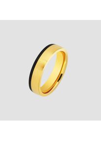 Adelia&acute;s Fingerring ADELIA&acute;S "Herren Ring aus Edelstahl" Gr. 66, gold, Fingerringe, Herren, 66, Edelstahl, Fingerring