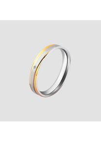 Adelia&acute;s Fingerring ADELIA&acute;S "Damen Ring aus Edelstahl mit Strass Steinchen" Gr. 52, silber, Fingerringe, Damen, 52, Edelstahl, Fingerring