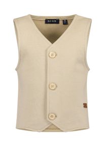 Sweatjacke Blue Seven "Blue Seven Weste", Jungen, Gr. 110, 0520, beige, 70% Baumwolle, 30% Polyester, normal normal, V-Ausschnitt, ohne B&uuml;ndchen, Sweatjacken Sweatjacke