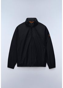 Windbreaker Napapijri, Herren, Gr. XL, schwarz beauty, Obermaterial: 100% Polyester, normal, Jacken Windbreaker, sportlicher Stil, mit Rei&szlig;verschluss, f&uuml;r Sport und Freizeit