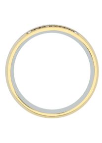 Adelia&acute;s Fingerring ADELIA&acute;S "Damen Ring aus Edelstahl" Gr. 56, wei&szlig;, Fingerringe, Damen, 56, Edelstahl, Fingerring