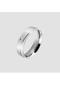 Adelia&acute;s Fingerring ADELIA&acute;S "Damen Ring aus Edelstahl mit Strass Steinchen" Gr. 62, silber, Fingerringe, Damen, 62, Edelstahl, Fingerring