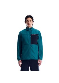 Softshelljacke Berghaus "M GHLAS 3.0 SOFTSHELL JKT", Herren, Gr. L, northern sto, Obermaterial: 100% Polyester, Jacken Softshelljacke, sportlicher Stil, dehnbares Material, wasser- und windabweisend