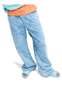 Loose-fit-Jeans Roxy "Saltwater Mid Sunbleached", Damen, Gr. 24 (3XS), sunbleached, Obermaterial: 100% Walkfrottier;, Jeans Loose-fit-Jeans