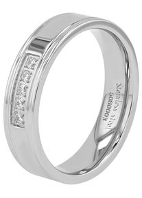 Adelia&acute;s Fingerring ADELIA&acute;S "Damen Ring aus Edelstahl" Gr. 54, silber, Fingerringe, Damen, 54, Edelstahl, Fingerring