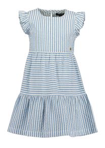 Sommerkleid Blue Seven "Blue Seven Kleid", M&auml;dchen, Gr. 98, 5100, mittelblau, 100% Baumwolle, normal, Rundhals, Kleider Sommerkleid