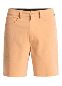 Badeshorts Quiksilver "Nelson Amph 18", Herren, Gr. 32(M), US-Gr&ouml;&szlig;en, khaki heather, Obermaterial: 96% Nylon, 4% Elasthan;, Badehosen Badeshorts
