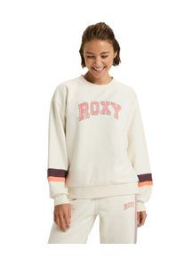 Sweatshirt Roxy "Essential Energy Timeless", Damen, Gr. S, whisper wei&szlig;, Obermaterial: 100% Walkfrottier;, Sweatshirts Sweatshirt