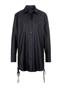 Madeleine Mode Hemdbluse MADELEINE "Hemd Blusenhemd im Oversized-Style", Damen, Gr. 38, schwarz, Obermaterial: 100% Baumwolle CO., Modern, Blusen Hemdbluse