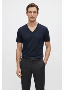 T-Shirt Cinque "CIDENY", Damen, Gr. XL, dunkelblau, Jersey, Obermaterial: 100% Baumwolle, unifarben, relaxed fit normal, Rundhals, Shirts T-Shirt, Rundhalsausschnitt, Relaxed-Fit