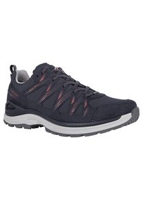 Wanderschuh Lowa "INNOX EVO II GTX WS", Damen, Gr. 41,5, blau (navy, rotholz), Synthetik, Textil, Schuhe Wanderschuh, wasserdicht, winddicht,atmungsaktiv dank GORE-TEX Membrane, Topseller
