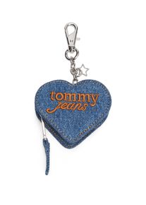 Geldb&ouml;rse Tommy Jeans "TJW COOL DENIM HEART COIN PURSE", Damen, jeansblau, Baumwolle, Kleinlederwaren Geldb&ouml;rse, Damen Mini Geldbeutel, Portmonnaie mit Rei&szlig;verschluss