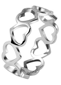 Adelia&acute;s Fingerring ADELIA&acute;S "Damen Ring Herz aus 925 Silber" Gr. 54, silber, Fingerringe, Damen, 54, Silber 925 (Sterlingsilber), Fingerring