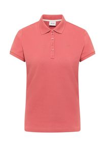 Kurzarmshirt Mustang "Damen Style Tara", Damen, Gr. XL, rosa, Piqu&eacute;, 95% Baumwolle, 5% Elasthan, Rundhals, Shirts Kurzarmshirt