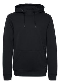 !Solid Kapuzenpullover SOLID "Hoodie SDQuinton", Herren, Gr. XL, schwarz (true schwarz), Obermaterial: 85% Polyester PES. 15% Baumwolle CO., unifarben, normal, ohne Ausschnitt, Pullover Kapuzenpullover