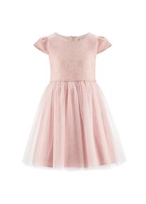 Sommerkleid happy girls "M&auml;dchenkleid", M&auml;dchen, Gr. 152, EURO-Gr&ouml;&szlig;en, dusty rose, Stoff, 100% Polyester, normal, Kleider Sommerkleid